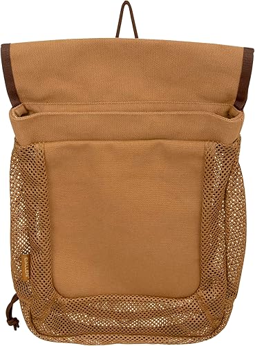 Allen Company Rival Hull - Bolsa y cinturón de cintura de 52 pulgadas, con capacidad para 100 cascos vacíos, bronceado, marrón caramelo, talla