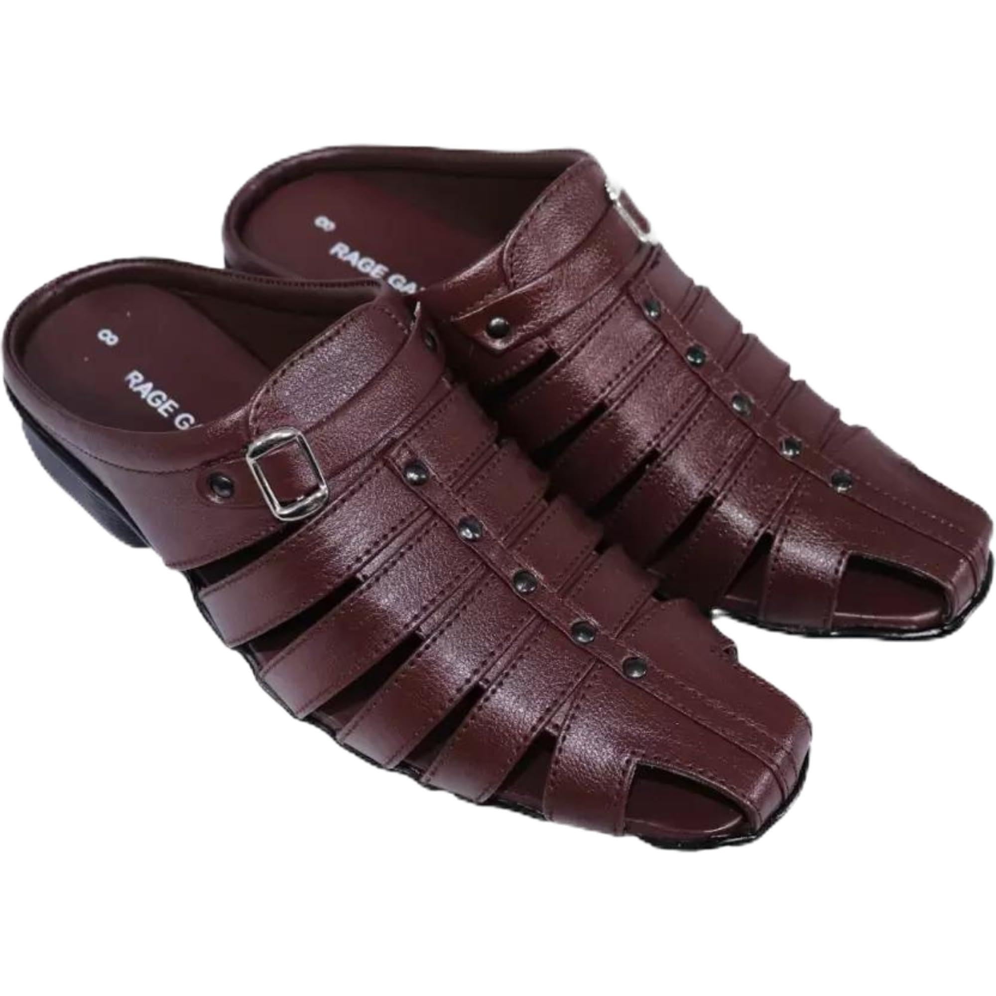 rage gaze Mens Casual Fisherman Slip-on Sporty Summer Closed Sandals, Premium PU Padding, Comfortable-picture-12