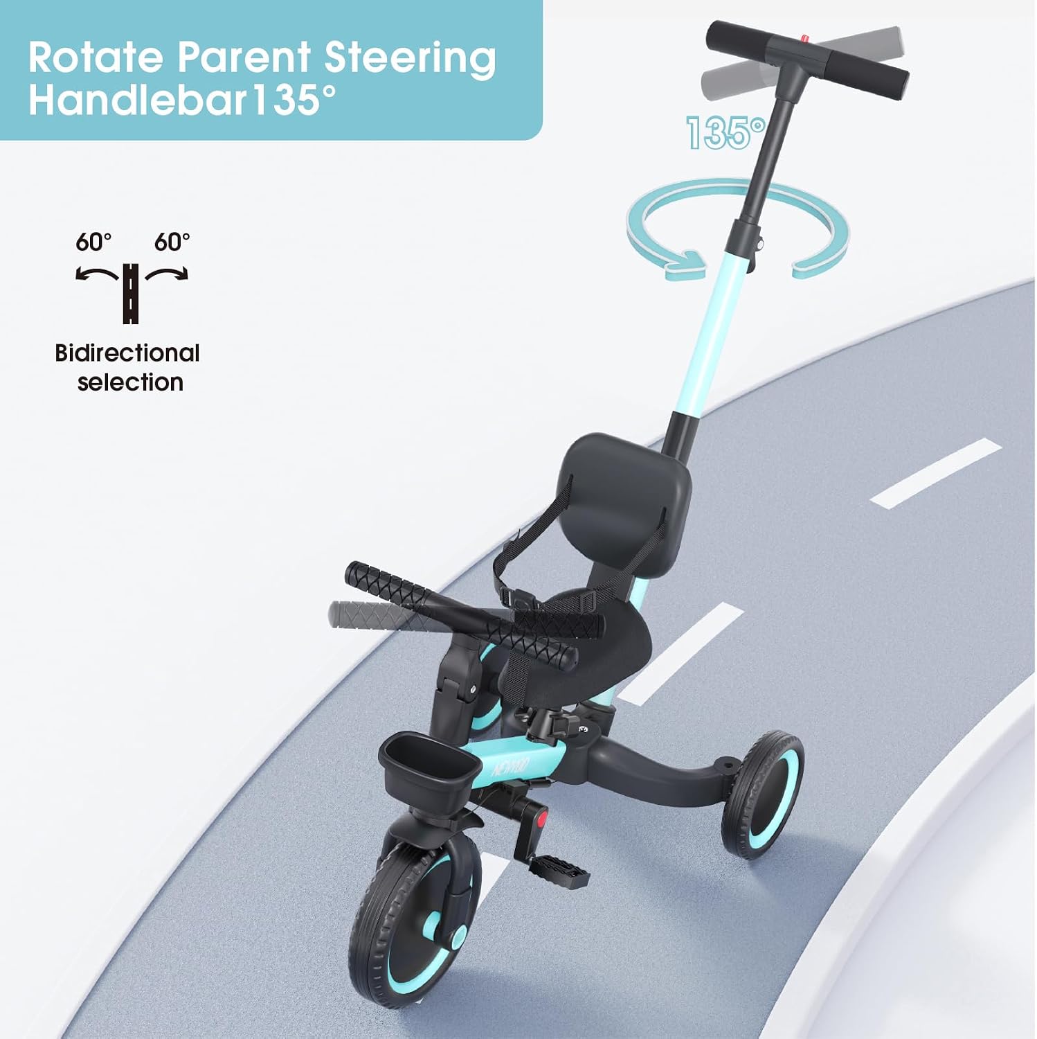 Cadre et roues EVA du vélo Newyoo