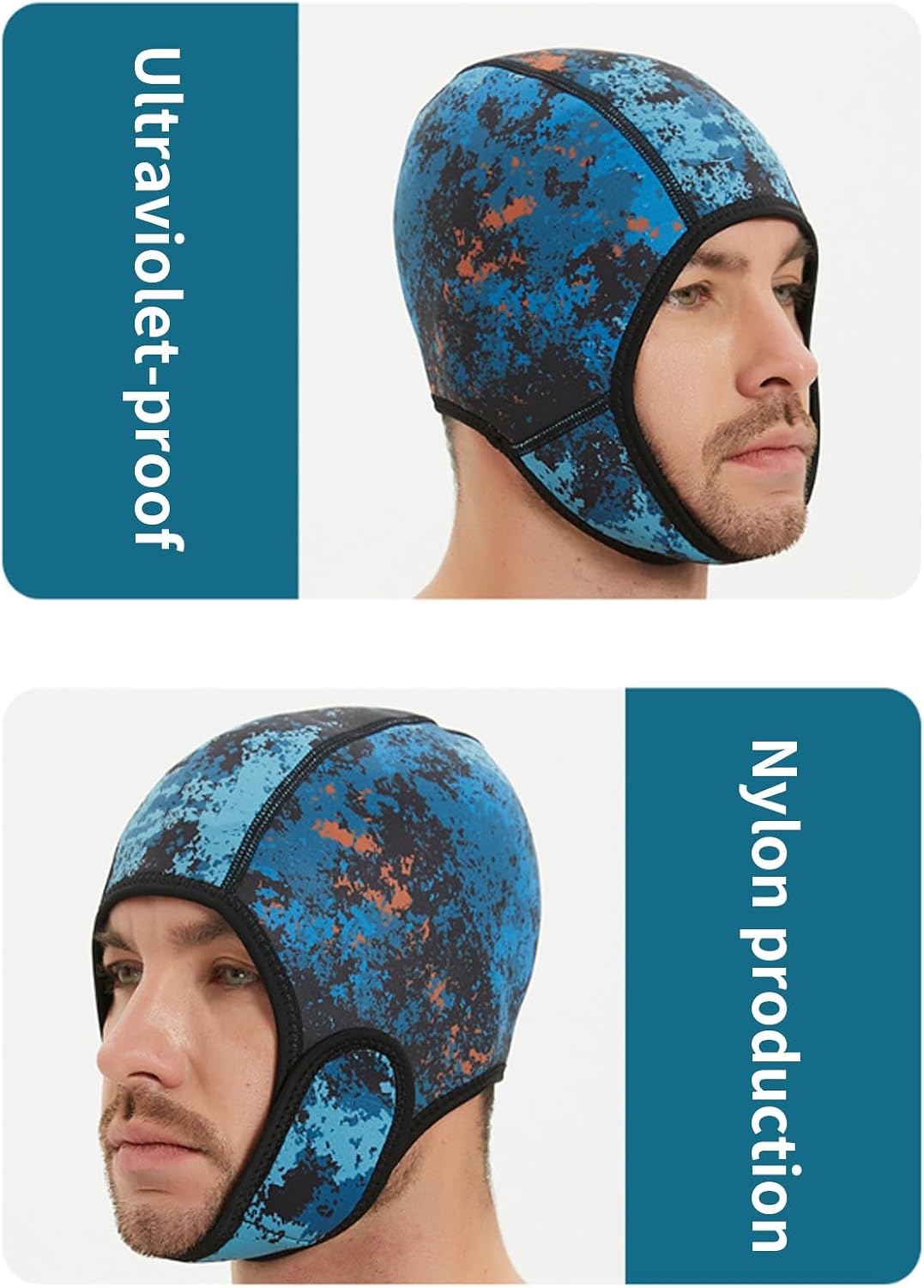 2mm Diving Hoods Swim Caps Dive Practical Diving Surfing Thermal Wetsuit Hoods for Adult