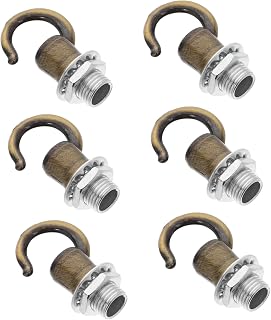 KONTONTY 6 Piezas De Accesorios De Iluminación Ganchos Para Lámparas Colgantes Accesorios De Iluminación Perchas De Aleación De Zinc Color Verde Oliva
