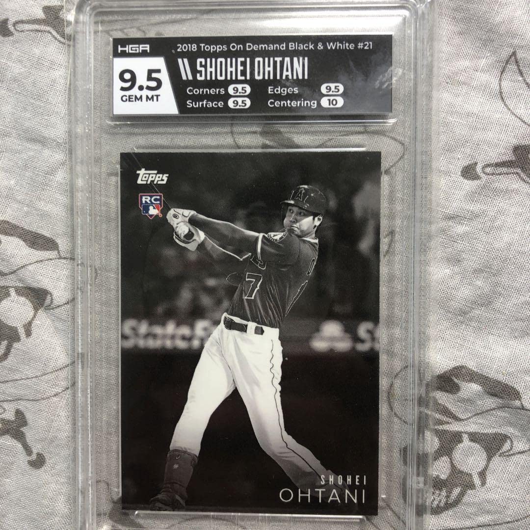 Amazon.co.jp: 2018 TOPPS ON DEMAND BLACK &WHITE 大谷翔平 : おもちゃ