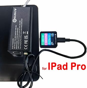 2.5Gbps PoE Splitter to USB Type-c 20W PD3.0 PPS QC 4+/3.0 802.3at, Compatible with Echo Hub, iPad, and Other Tablets