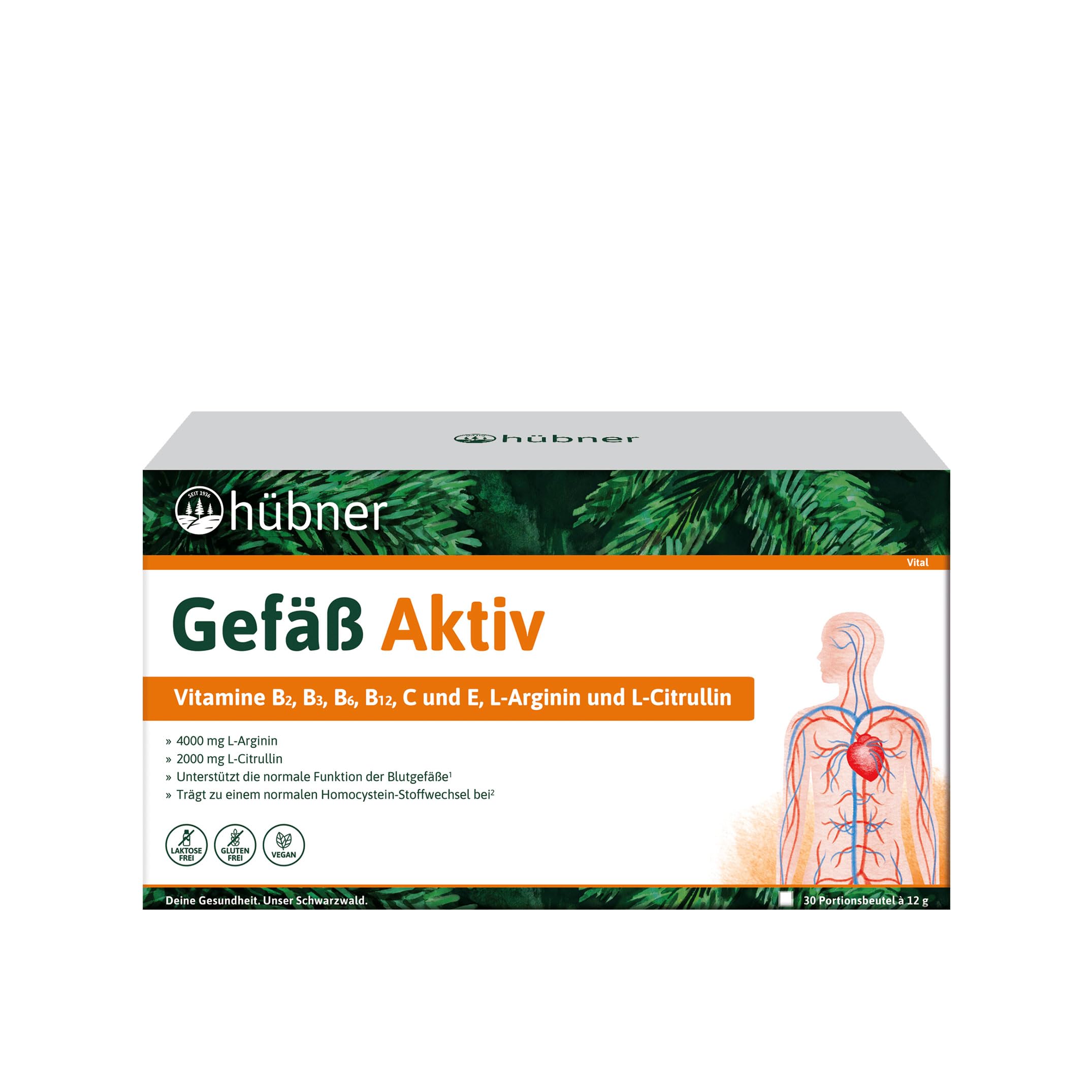 hübner - Gefäß-Aktiv® - Pulver - 3x360g -