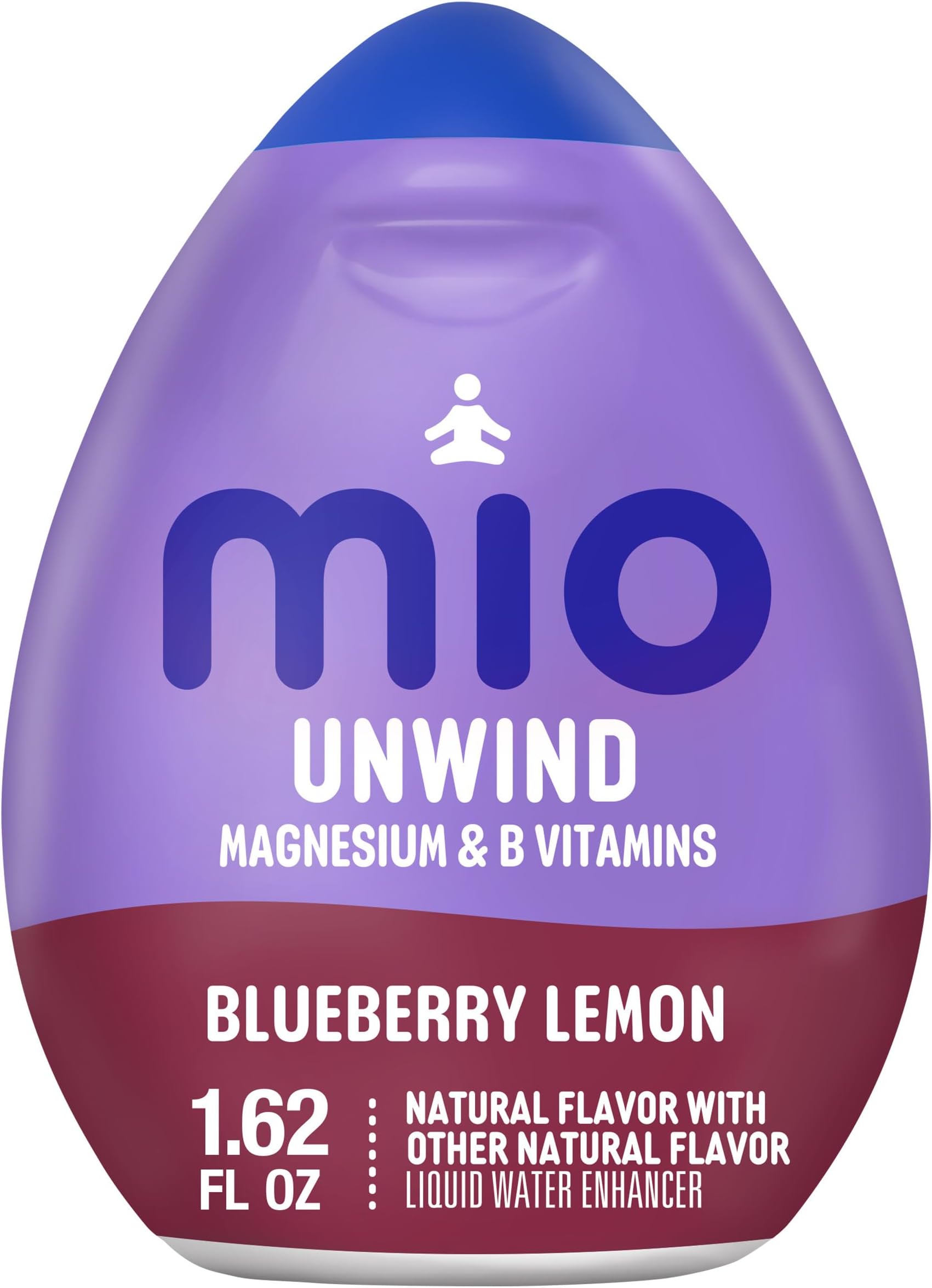 Unwind Blueberry Lemon Liquid Water Enhancer with Magnesium & B Vitamins, 1.62 fl oz Bottle
