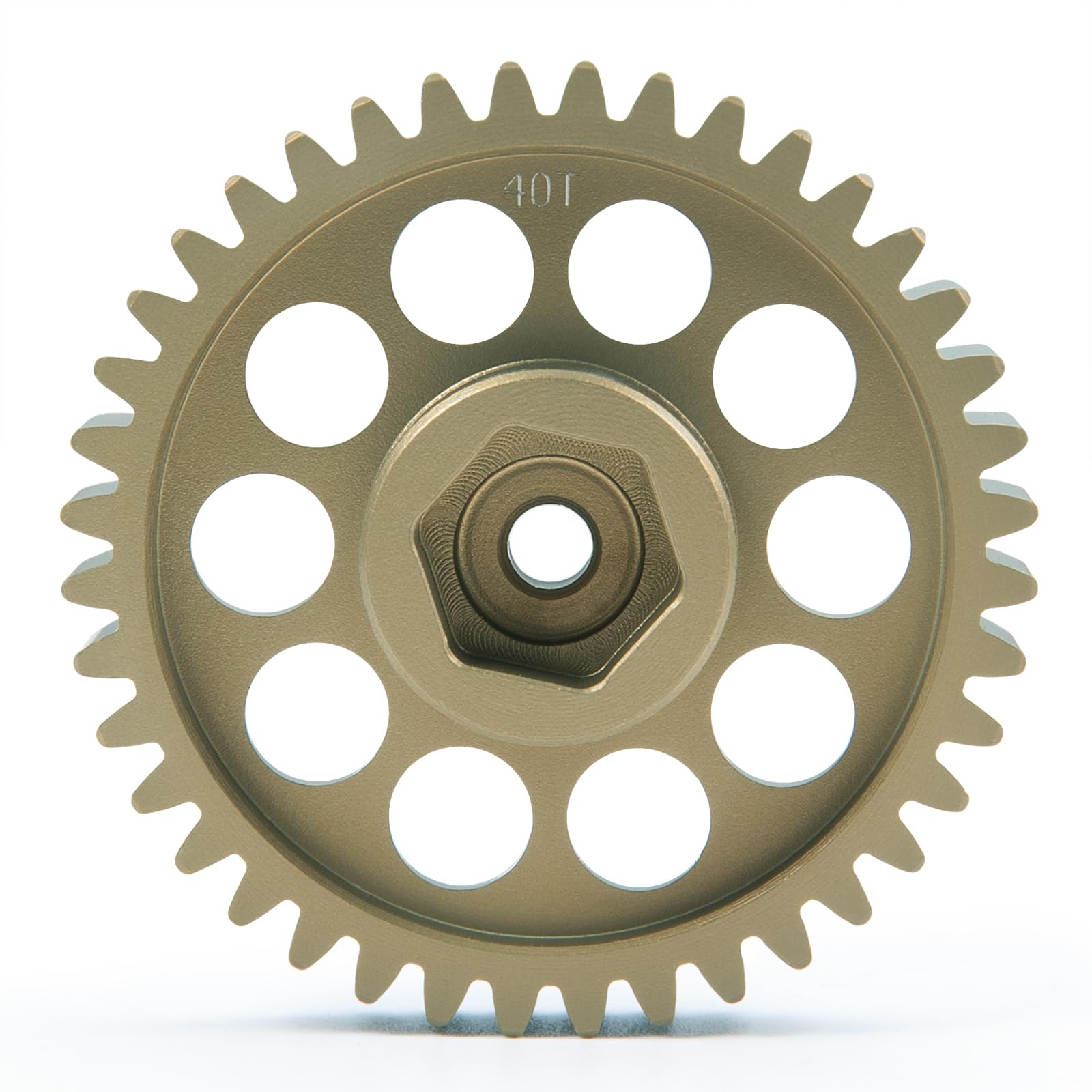 AXspeed 40T Differential Gear Set Aluminium Diff Gear for 1:10 Tamiya Clod Buster RC Truck Upgrade - Image 4