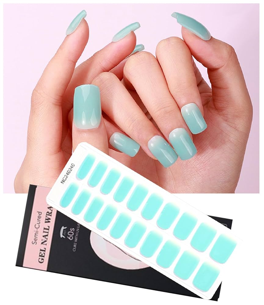 Amazon | 【1級ネイリスト監修】 ジェルネイルシール 硬化