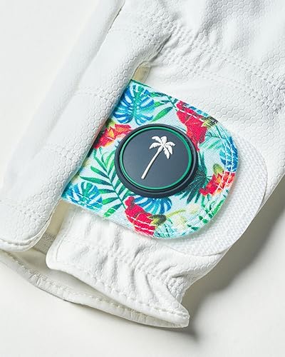 Miniatura 2 de Palm Guante de golf AWG para todo tipo de clima, cuero vegano duradero, duradero, ajuste premium, transpirable y absorbe el sudor