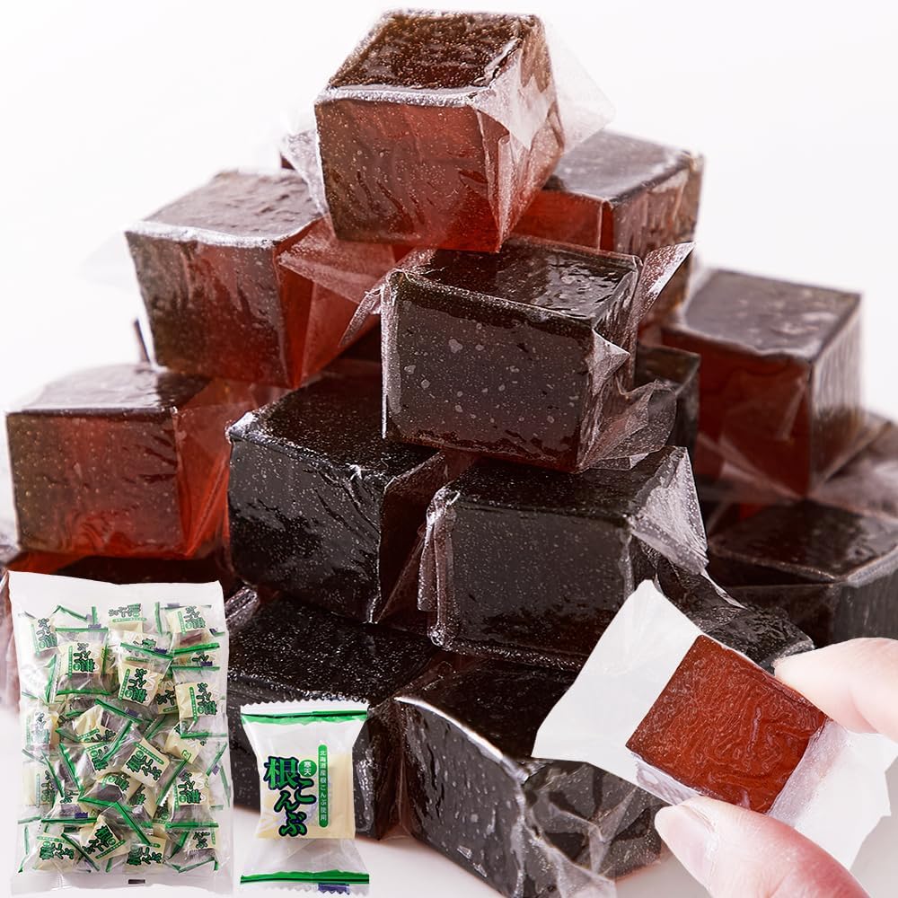 天然生活 根こんぶ寒天 (500g) 国産 こんぶ 黒糖 寒天ゼリー 和菓子 ス…