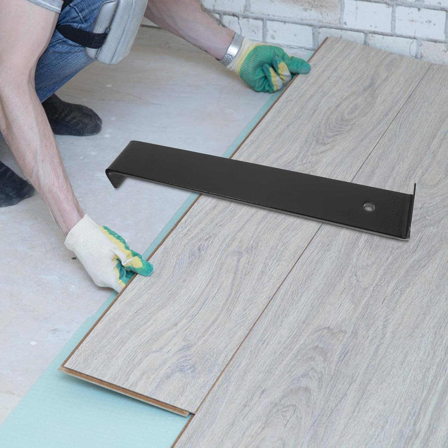 Holibanna Tools for Vinyl Plank, 32cm Laminate Pull Bar Tool for Wood & Vinyl Plank Flooring, Complete Wood Floor Repair Kit, Installation and Maintenance in Living Room, Bedroom, Office