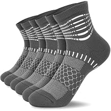IRAMY Ankle Compression Socks Women Men Plantar Fasciitis Relief 3/5 Pairs