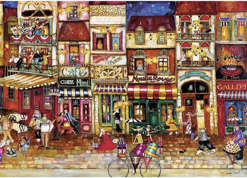 Ravensburger Streets of France 1000 Piece Jigsaw Puzzle for Adults – Every Piece is Unique, Softclick Technology Means Pieces Fit Together Perfectly