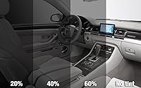 Vista 3 de Juego de ventana de coche Wrap 20% vidrio tintado), Dark vinilo película 30" x 60