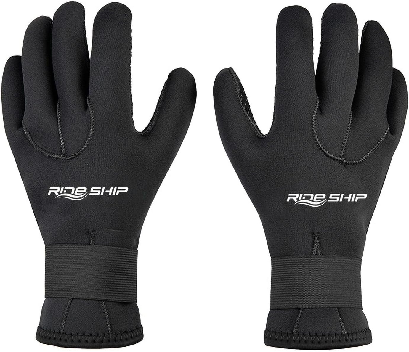 Wetsuit Gloves Stretchy 3mm Neoprene Diving Gloves Water Snorkeling Gloves Swim Kayaking Gloves Paddle Sailing Surf Water Sports Thermal Gloves