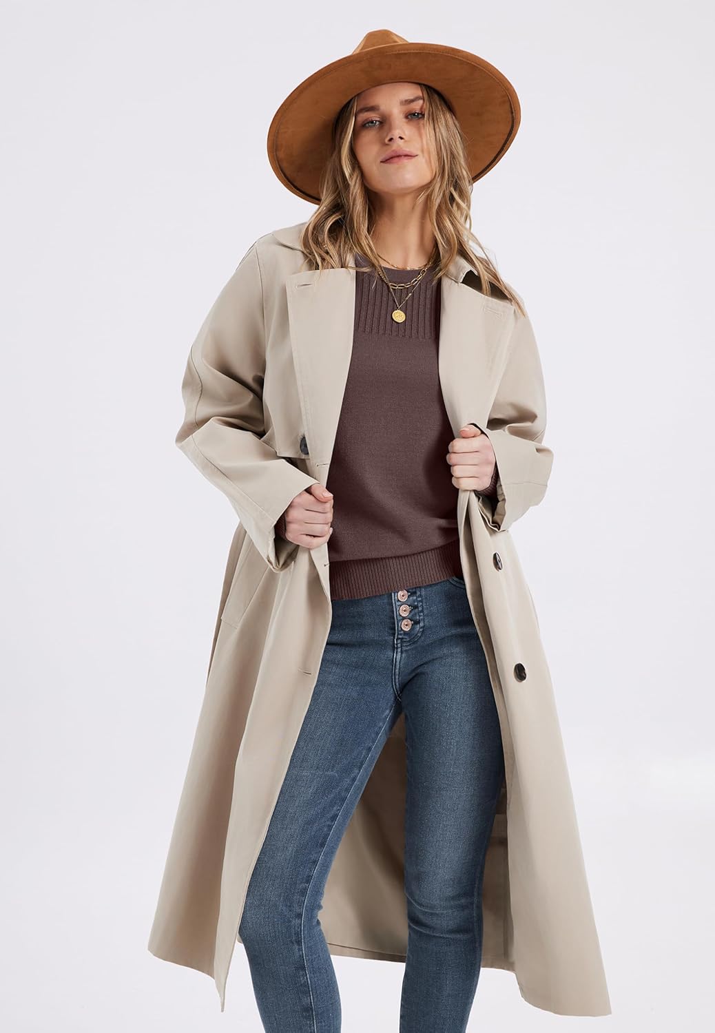 XIEERDUO Sweaters for Women Long Sleeve Shirts Round Neck Ribbed Knit Pullover Sweater Fashion Clothing - Image 5