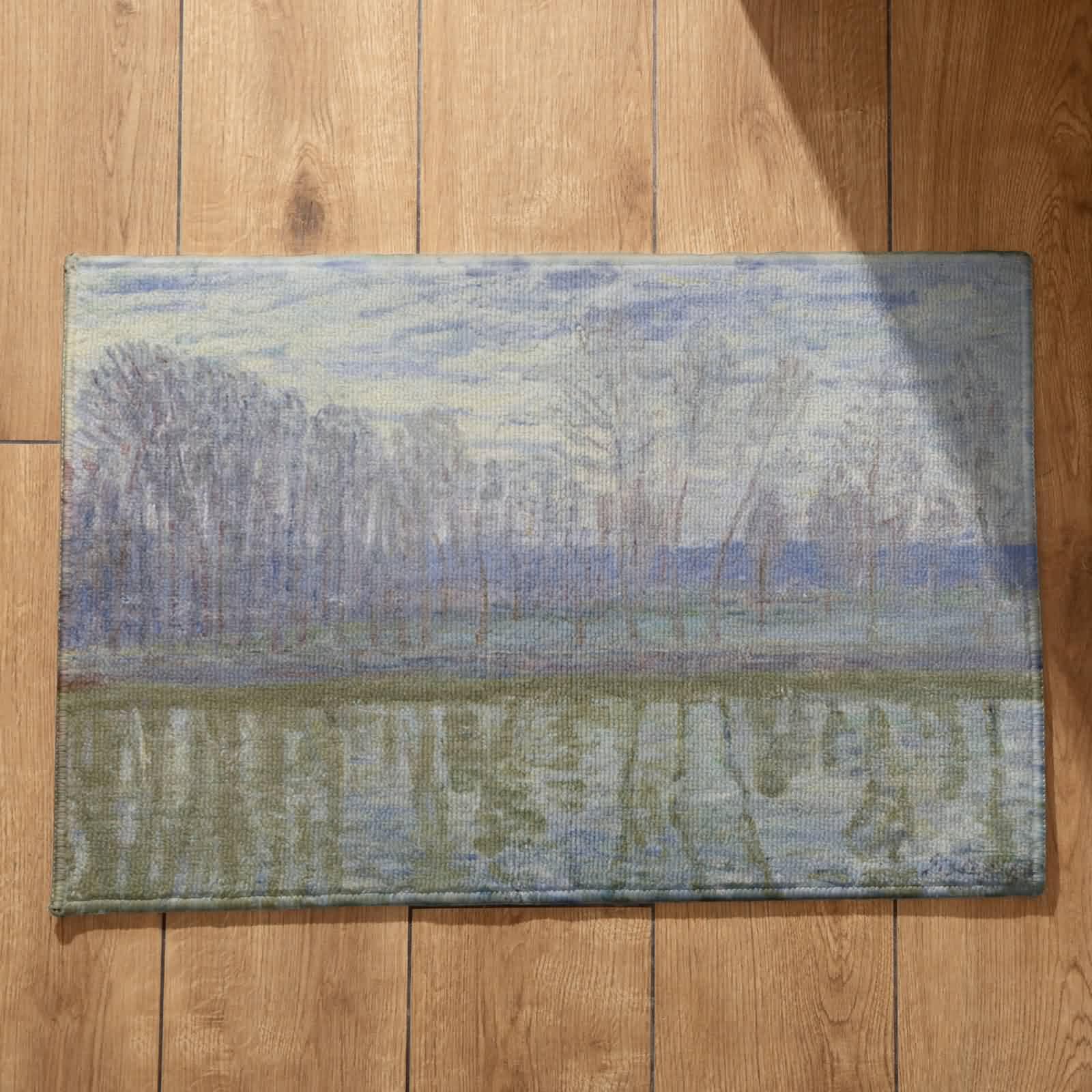 Tapis devant de porte intérieur et extérieur original paysage
