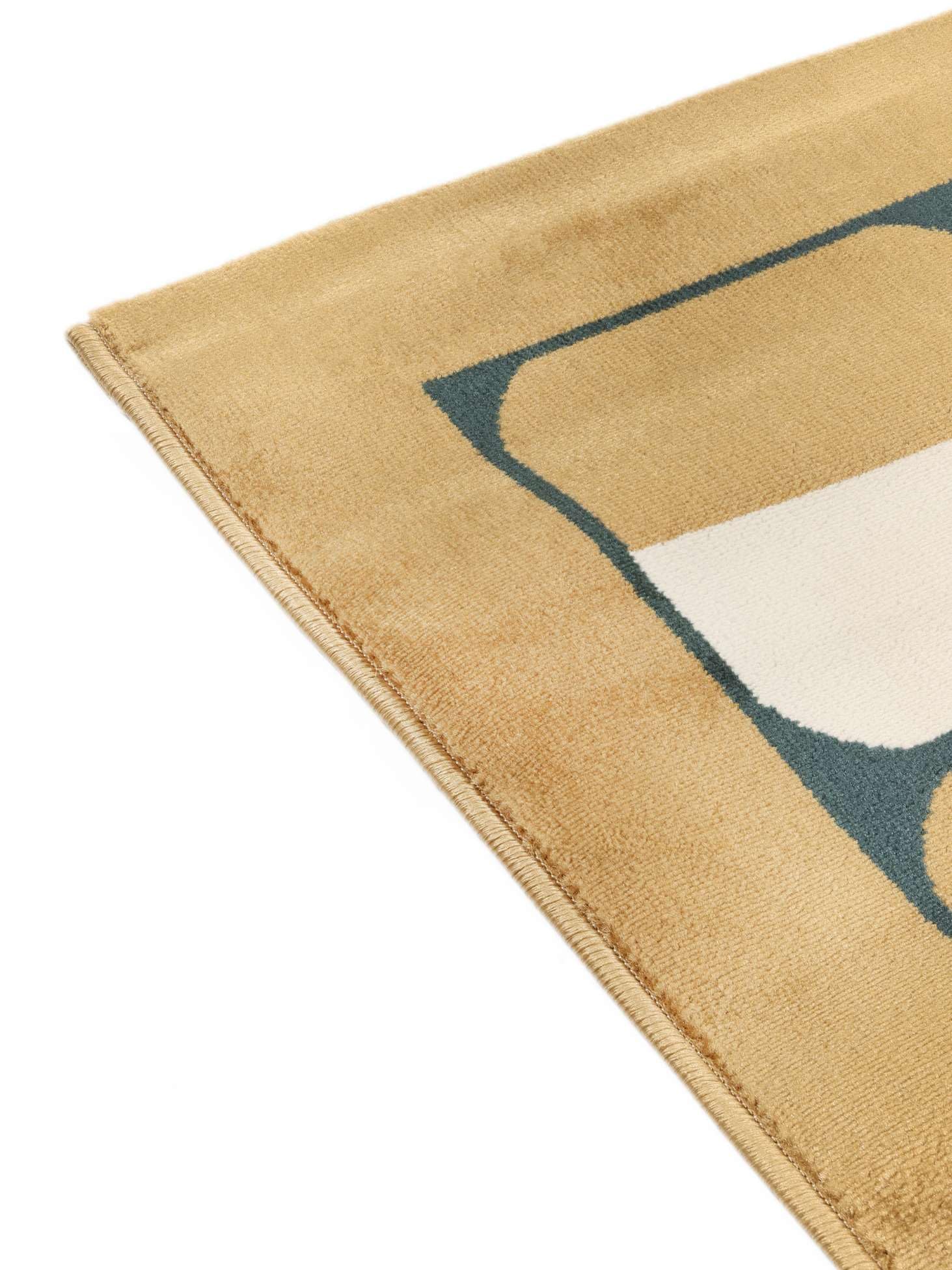 RugVista Miriam Tapis, 80 x 250 cm, Jaune Moutarde