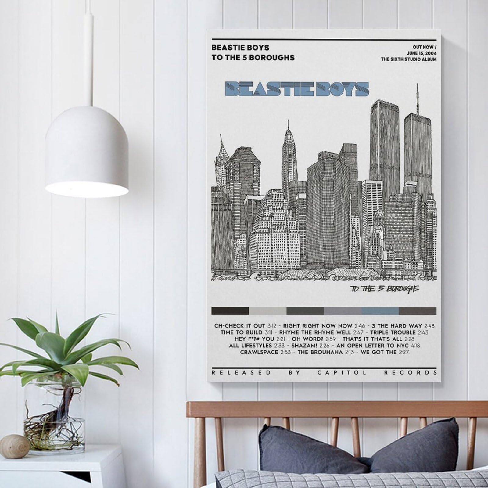 Beastie Boys To The 5 Boroughs サイン入りポスター Beastie Boys To The 5 Boroughs | Original Vintage Poster