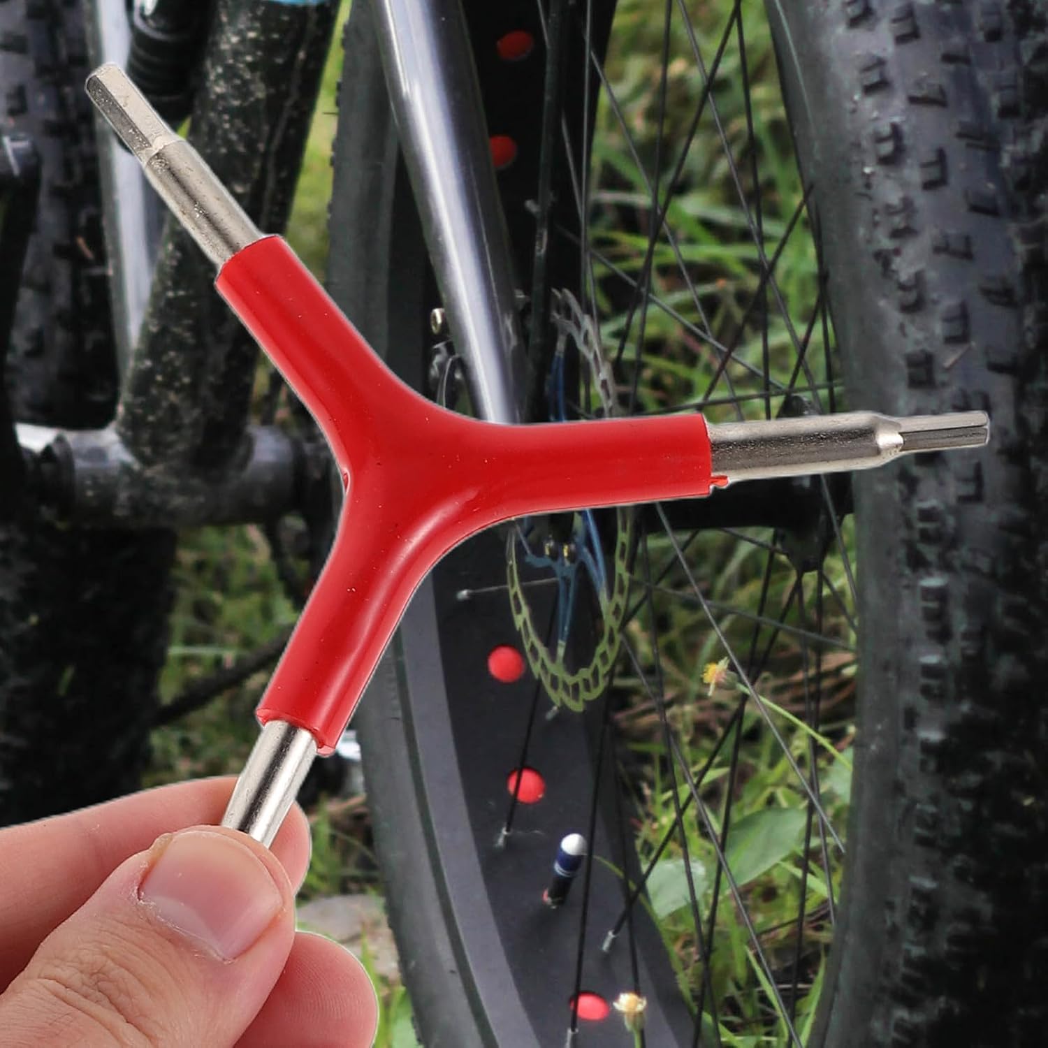 3pcs Y-shaped Bicycle Repair Tool Set Metal Wrench Kit for Electric Bikes and Bicycles, Professional User-friendly Spanner for Bike Maintenance the Go Repairs