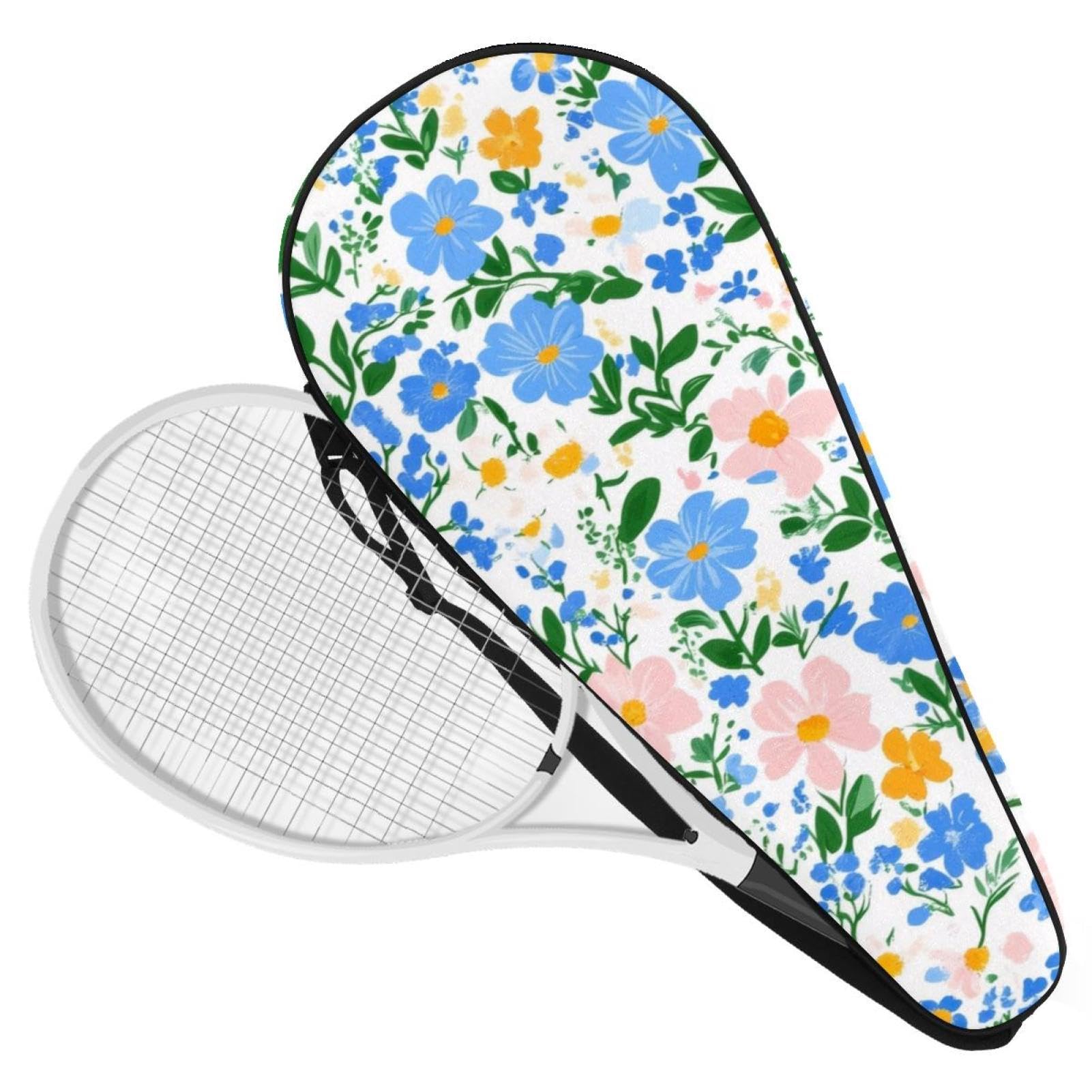 Sketch Set Clovers San Patrizio Racchetta Da Tennis Borsa Copertura Borsa Leggera con Tracolla Regolabile