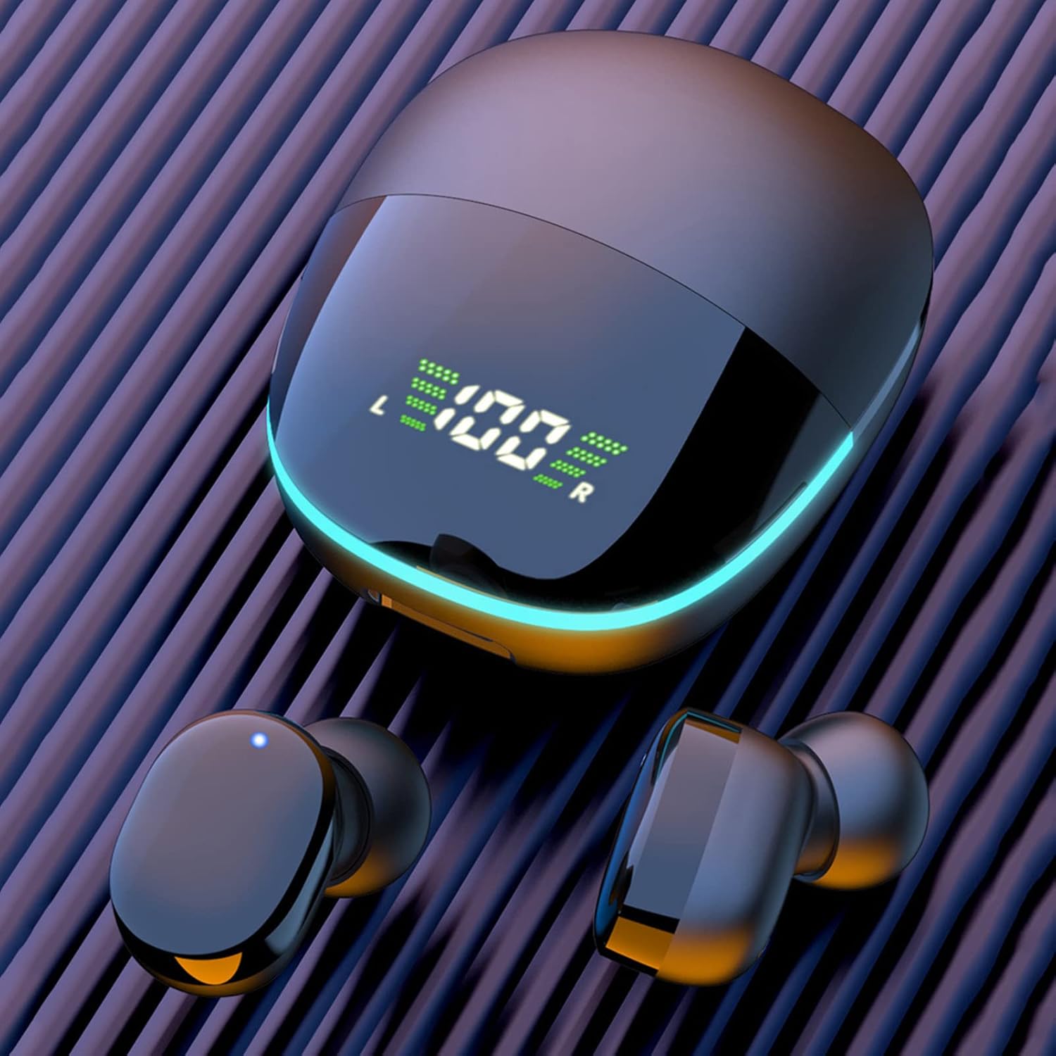 Smart Touch Control Diagram for Earbuds