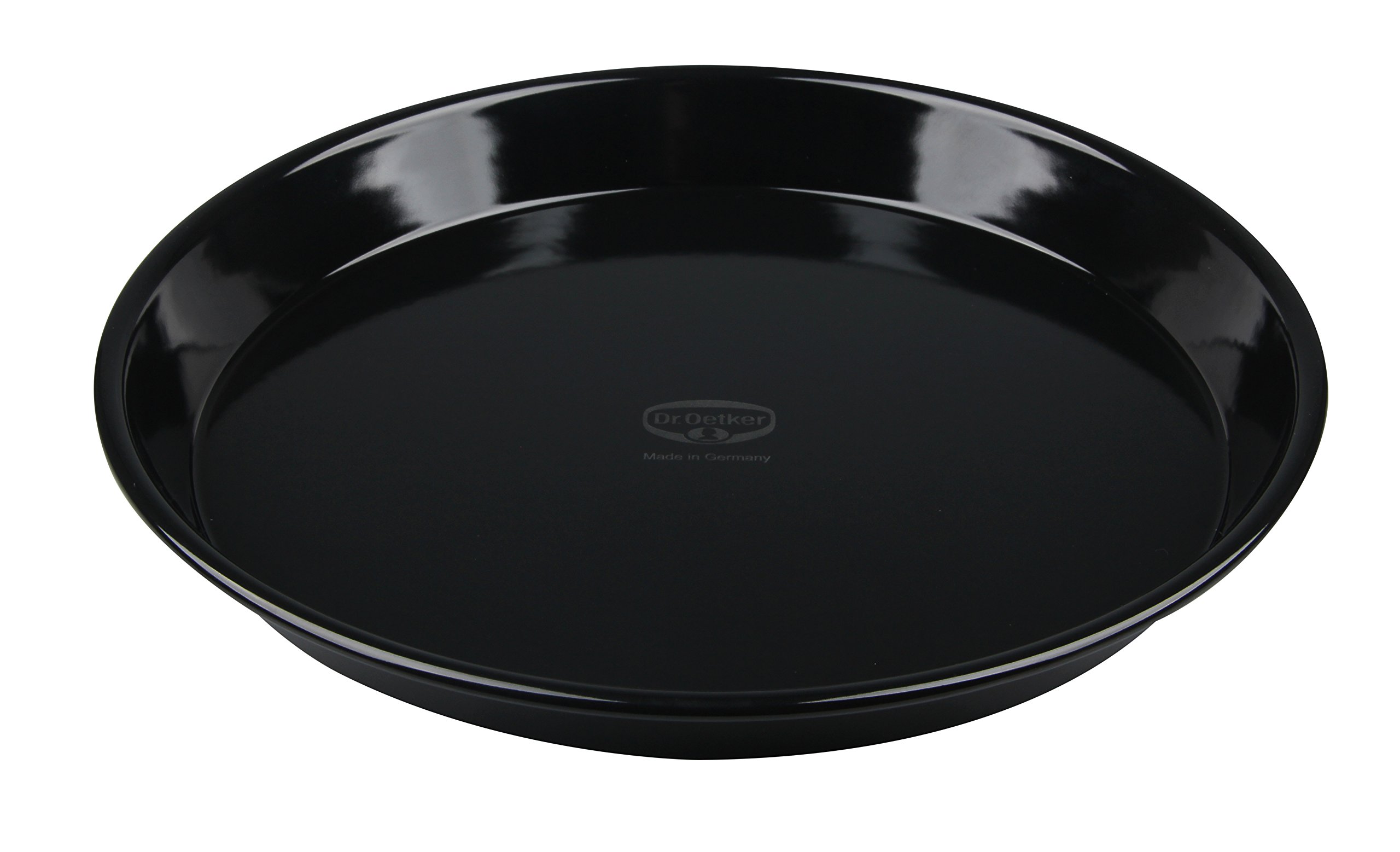 Dr.Oetker "Tradition Pizza/Baking Tray, Steel, Black, 30 cm