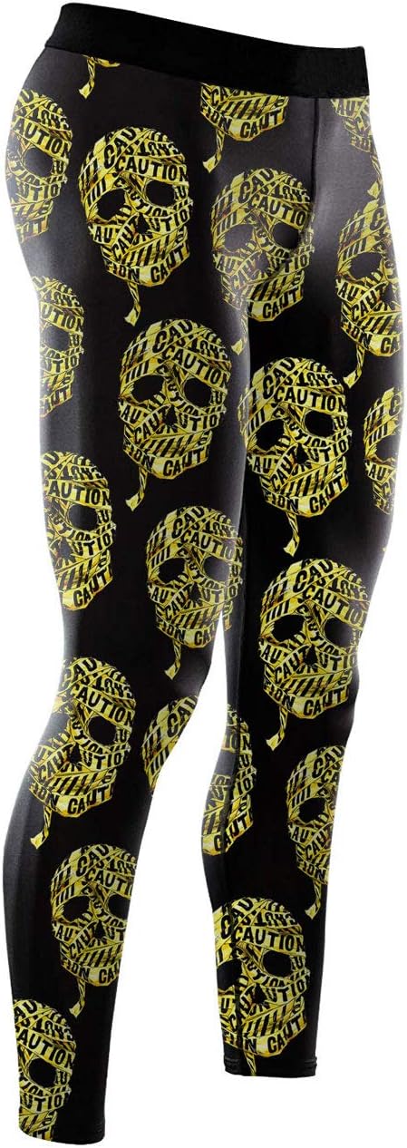 O2TEE Men's Novelty 3D Digital Printed Quick Dry Workout Athletic Tights Leggings Pants