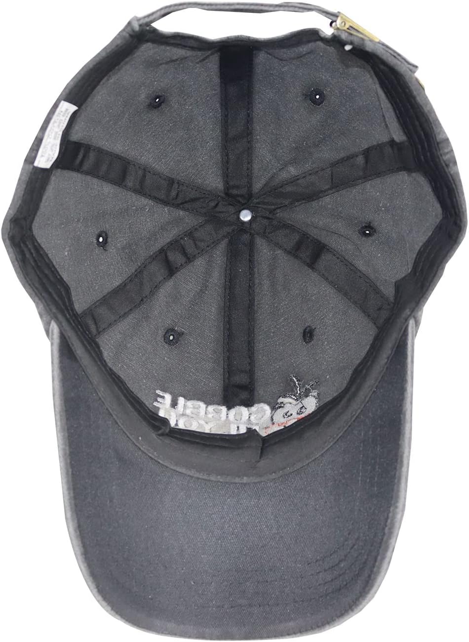 KKMKSHHG Thanksgiving Funny Hat for Men and Women, Vintage Turkey Gobble Til You Wobble Adjustable Embroidered Baseball Cap (Gobble Til You Wobble) - Image 5