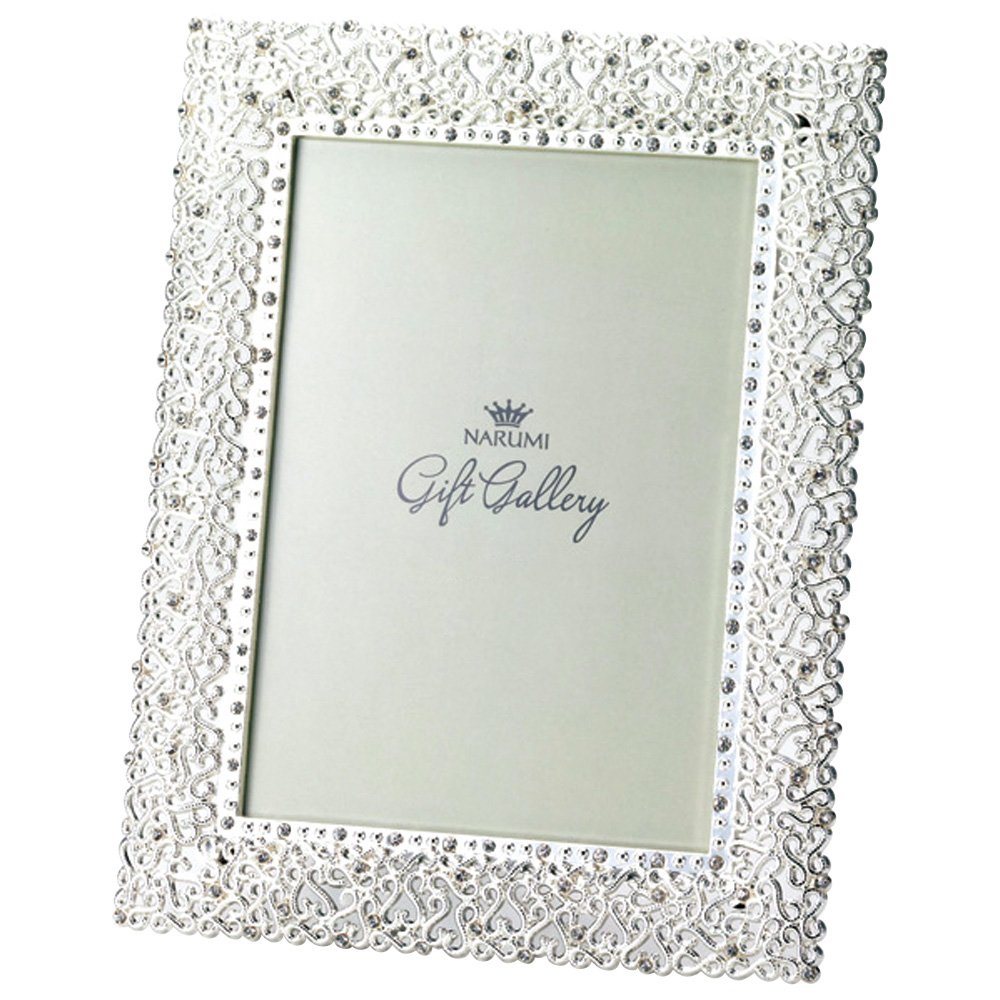 Amazon.co.jp: NARUMI(ナルミ) 写真たて・フォトフレーム シルバー 高