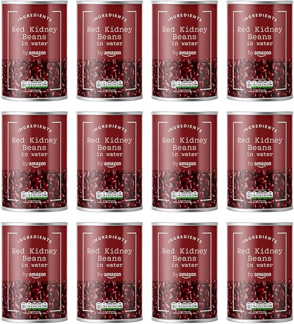 by Amazon Red Kidney Beans 12 x 400g