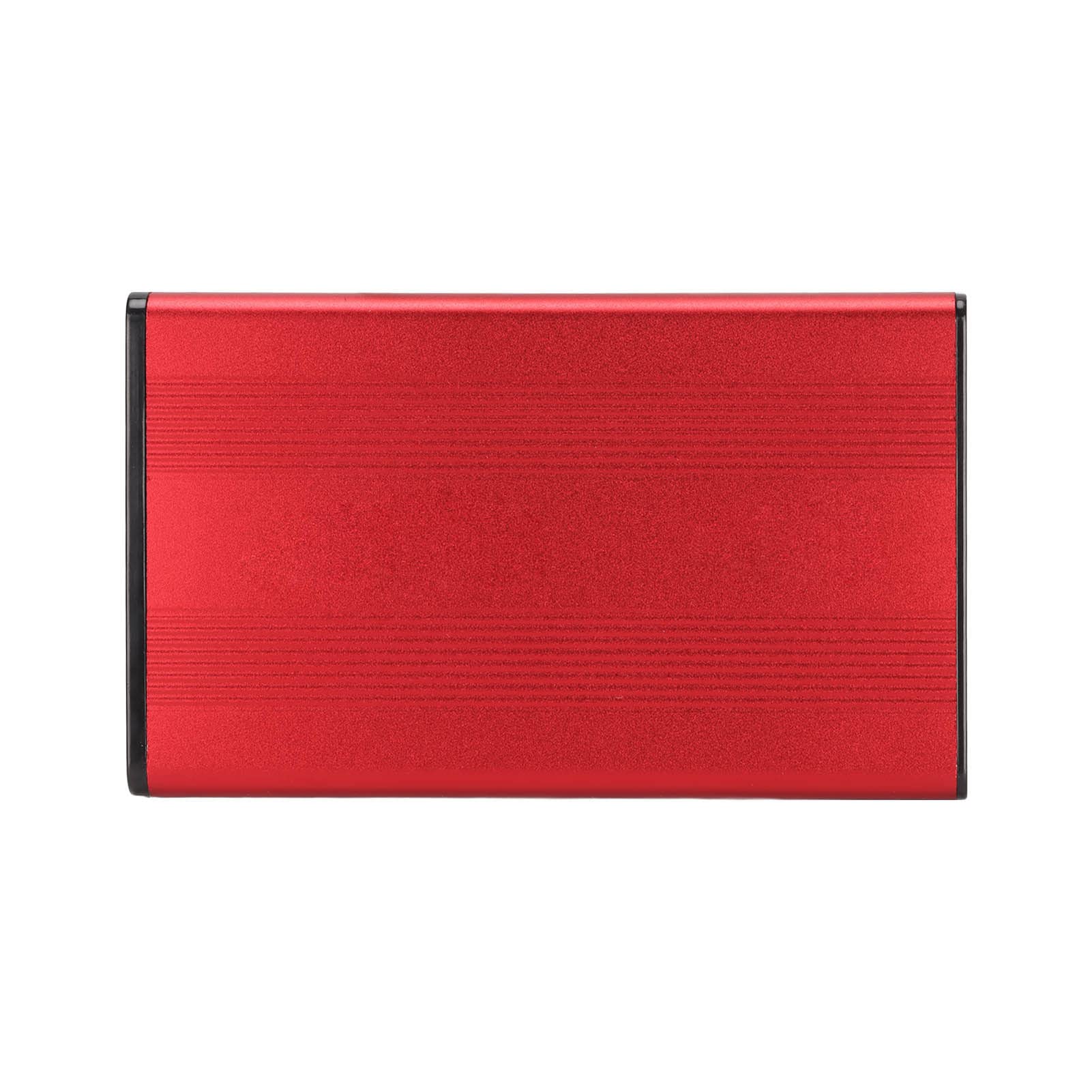 Disco Rigido Esterno, Disco Rigido Portatile Resaggio SSD Esterno HDD 2,5 Pollici da 5 Gbps 2 TB Custodia a Disco Rigido Antim Statico con Interfaccia USB3.0 per (BLACK) (SILVER) (BLUE) (rosso)