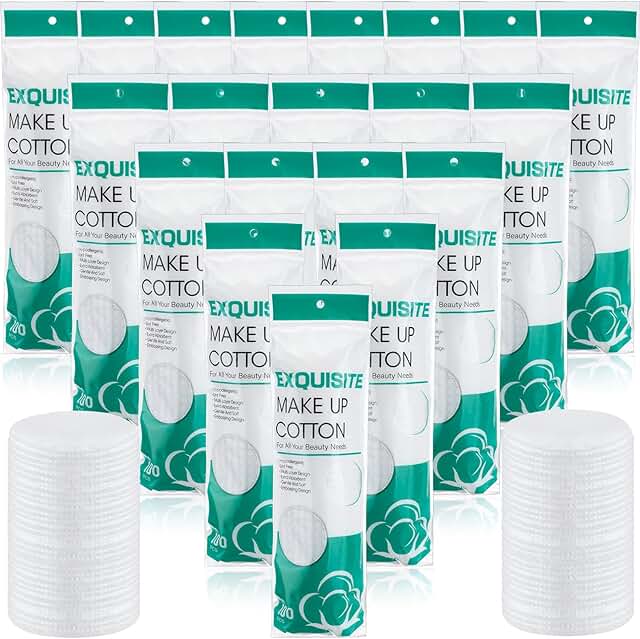 12 Bathroom Medicine Cabinet Ideas for Better Organization 46 Maxcheck 2000 Pcs Cotton Rounds Bulk Exfoliating Rounds for Face Makeup ...