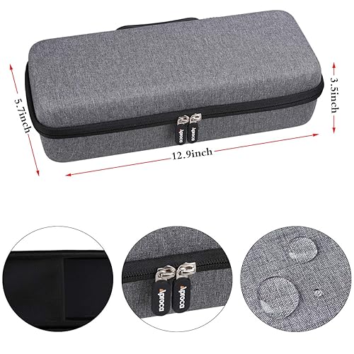 Miniatura 7 de Aproca Estuche rígido de almacenamiento de viaje para Andis 82105 1875 / Conair 1875 secador de pelo