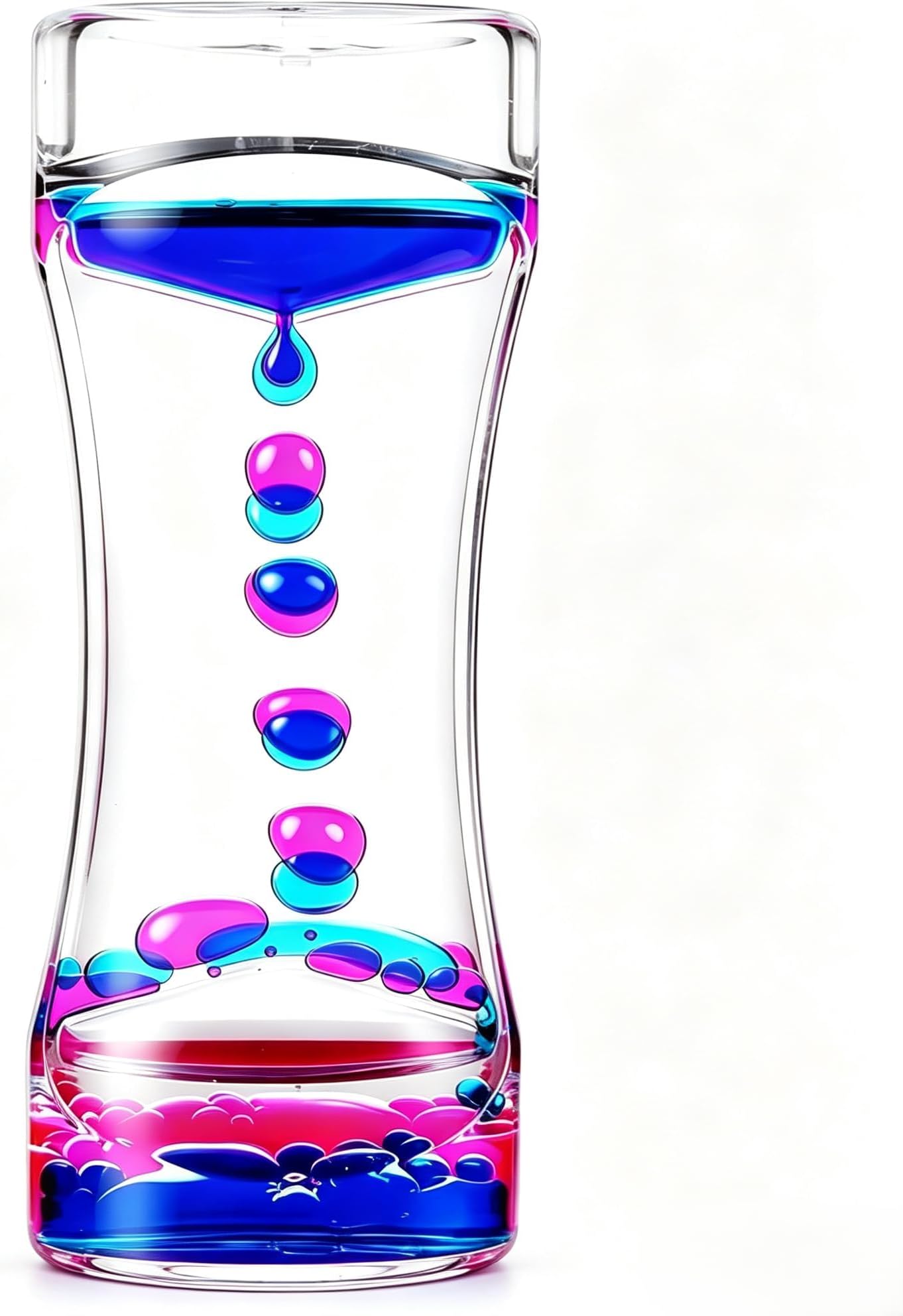 Liquid Motion Bubbler - Fidget Tubes for Stress Relief - Calming Visual Play for School, Home, Office, Holoday Stocking Stuffer - Calming Sensory Toys for Kids with Autism or Special Needs