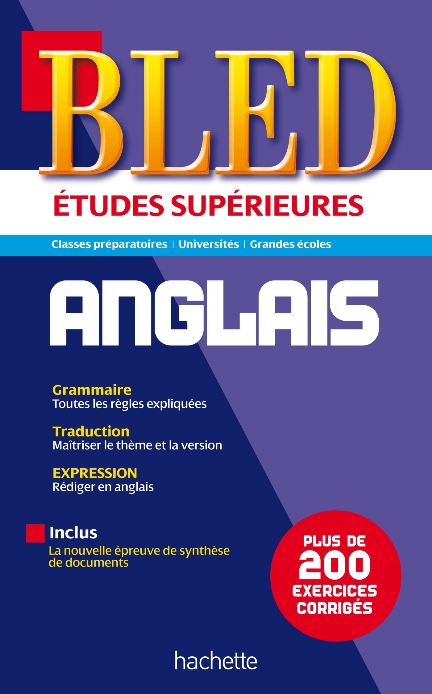 Anglais études supérieures