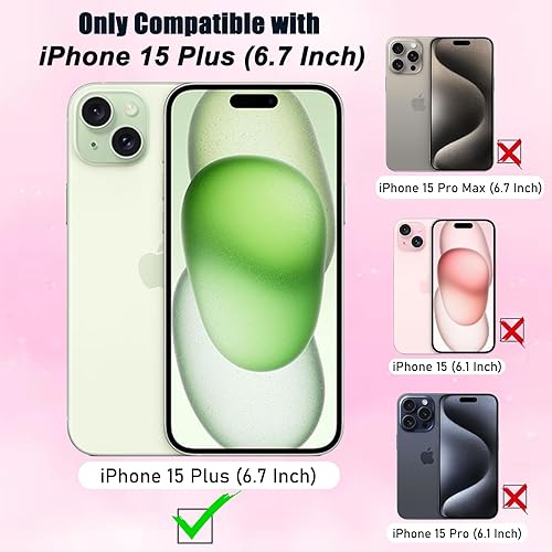 Miniatura 10 de Funda rectangular para iPhone 13 con purpurina magnética compatible con MagSafe, protección completa de la lente de la cámara, chapado de lujo,