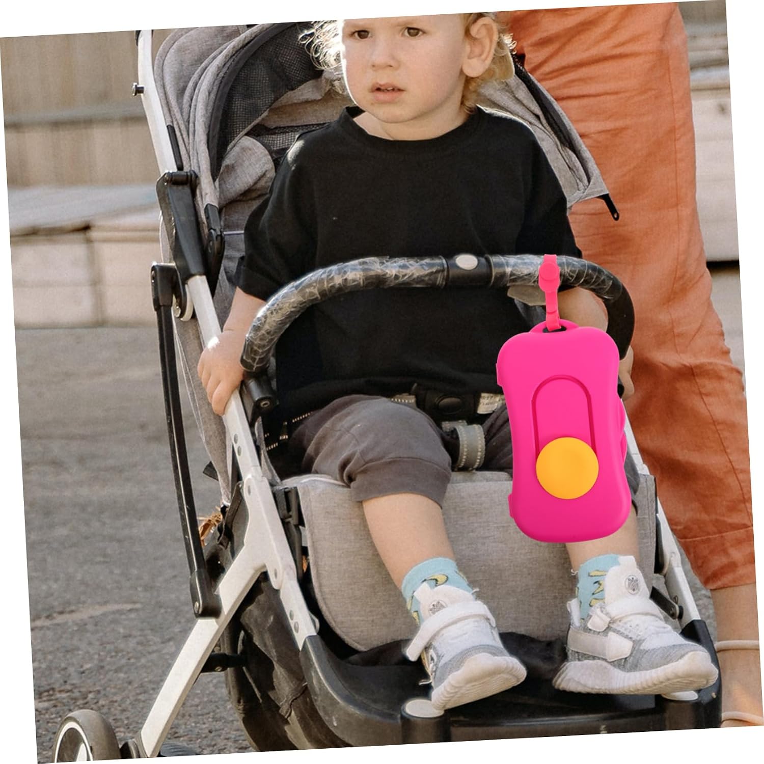 Portable Wipes Case Travel Wipe Container Compact Design for Diaper Bags Strollers and Outdoor Use Lightweight and Reusable