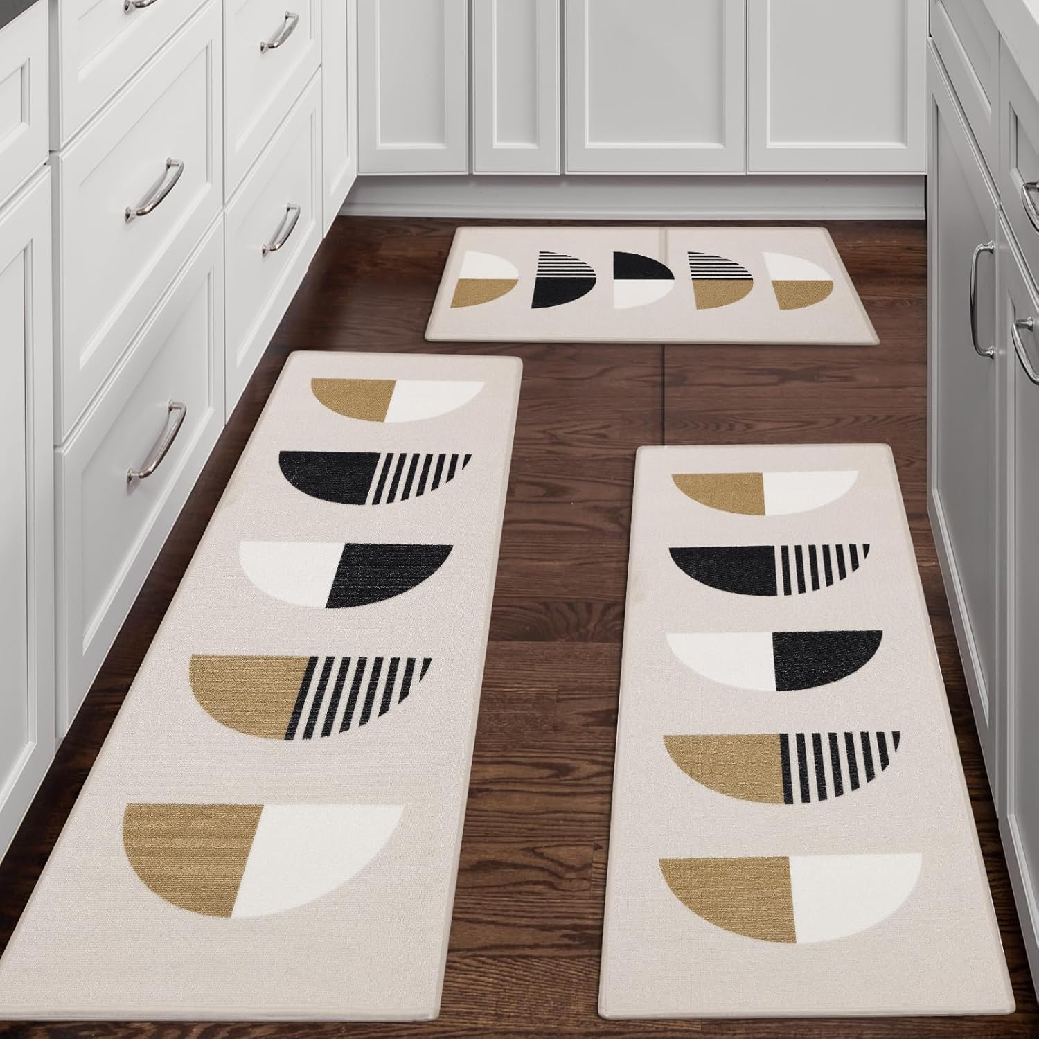 MAYHMYO Kitchen Rugs and Mats Non Skid Washable Boho