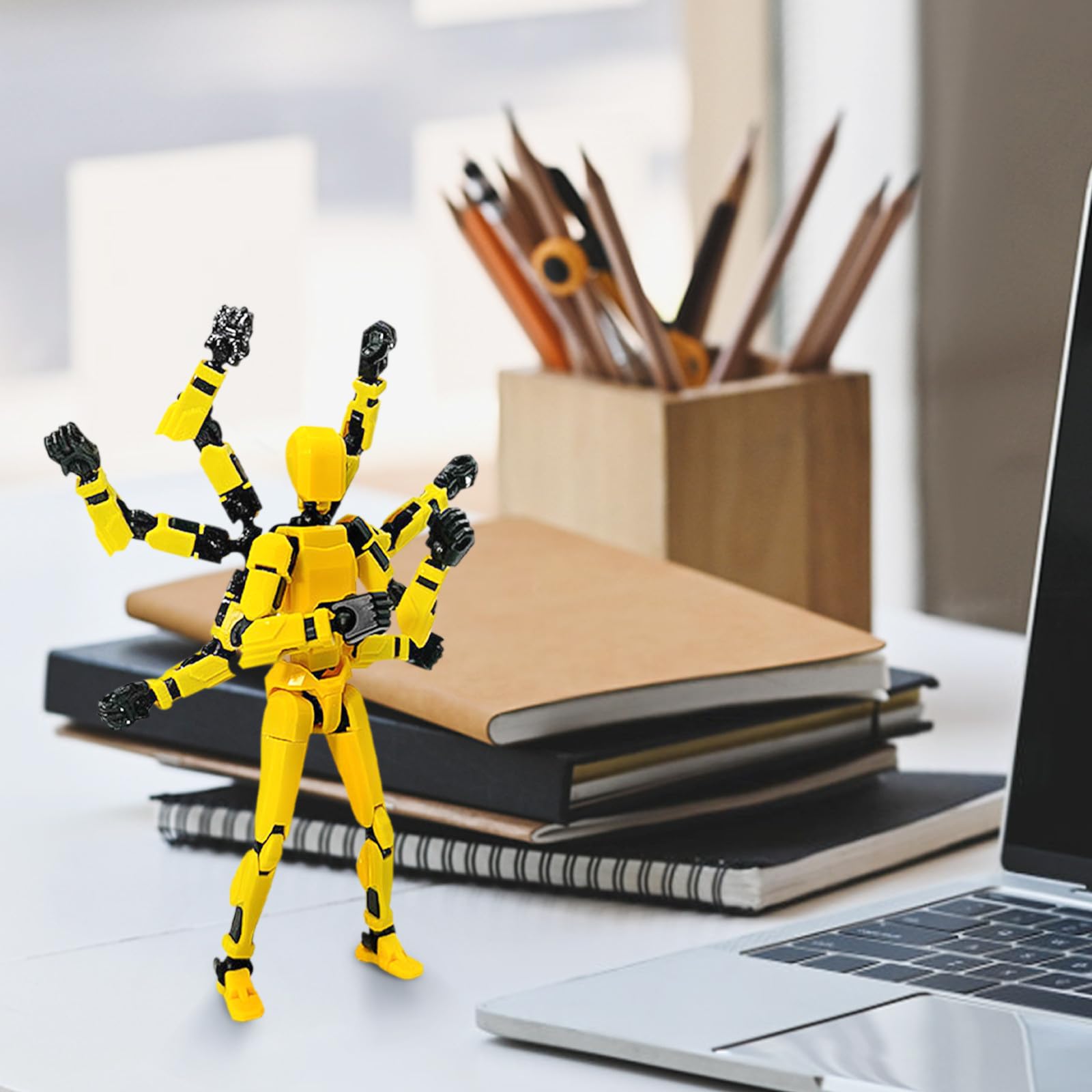 T13 Action Figure Assembled Action Figure Accessories Multi Joint Movability Mechanical Doll Model 3D Printed Toys - Image 3