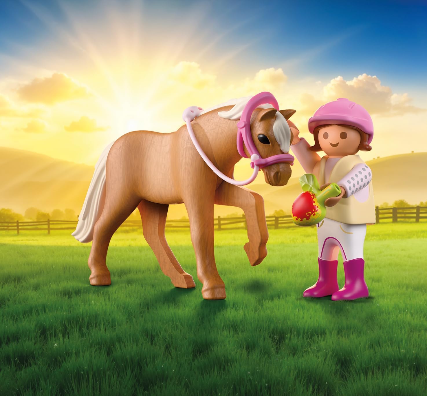 Playmobil Duo Pack - Girl with Her Pony 71887