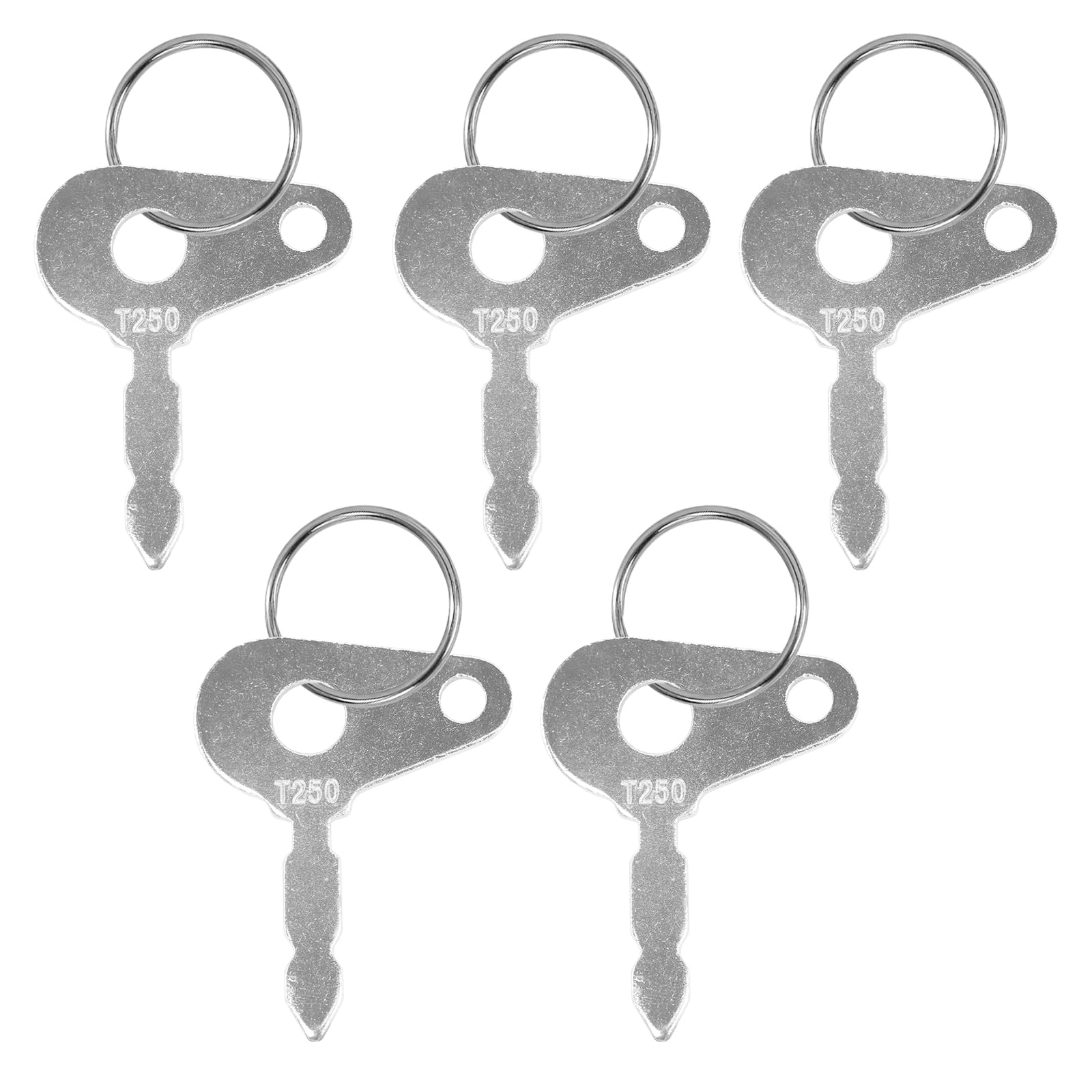 5 Pack T250 Key Compatible with Case, Ford & Massey Ferguson