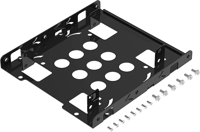 Sabrent 2.5 Inch to 3.5 Inch Internal Hard Disk Drive Mounting Kit (BK-HDDH)