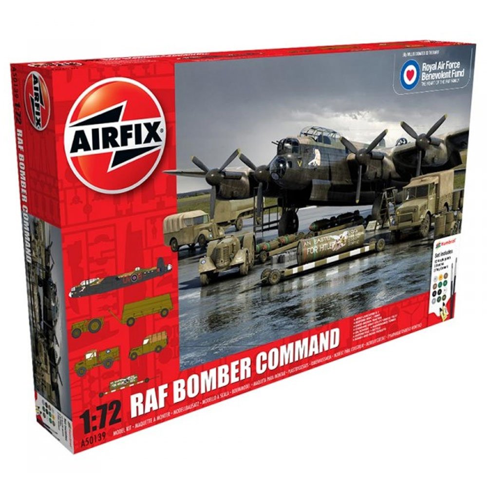 AIRFIX、1/72、7個 Amazon.com: Airfix Model Airplane Kit Gift Set - A50190