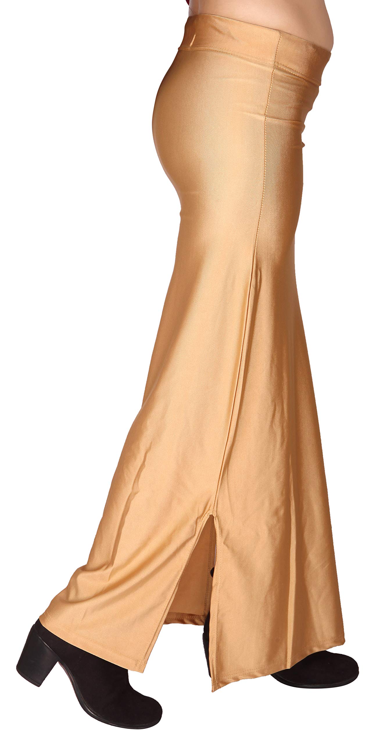YMS Women's Dark Gold Saree Shapewear Petticoat XL 1