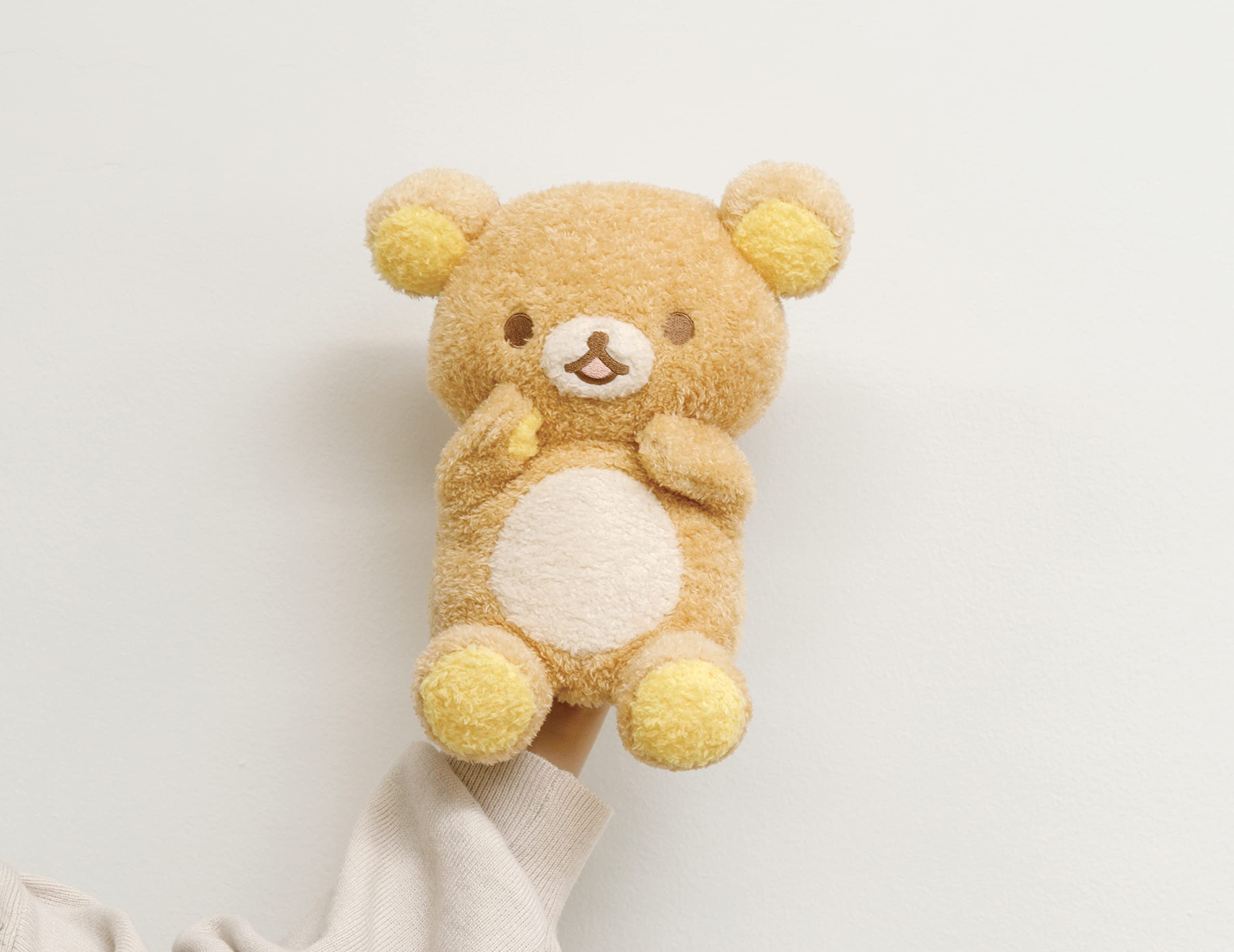 レア　リラックマ　よりそいぬいぐるみパペット Amazon.co.jp: リラックマ よりそいぬいぐるみパペット MF72001