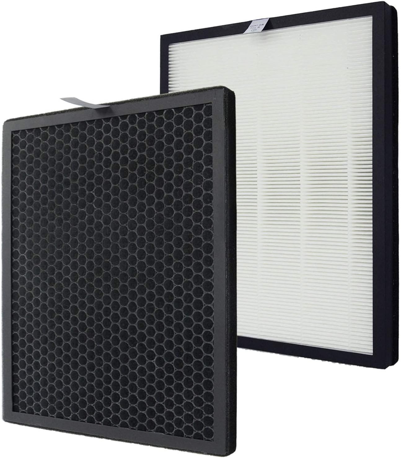 PUREBURG Replacement Filter Set Compatible with Alexapure Breeze 3049 AP-B102 Air Purifier,H13 HEPA & Activated Carbon Filter Air Clean PM2.5 Odor smoke VOCs