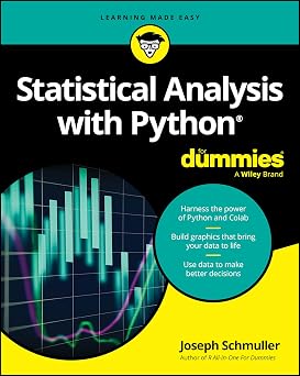 Statistical Analysis with Python For Dummies (For Dummies (Computer/Tech))-nurbook
