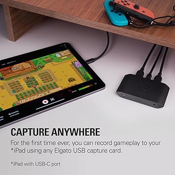 Elgato 4K X External Capture Card & Chat Link Pro USB Type-C, for PS5, PS4, Nintendo Switch, Capture Voice Chat, Gameplay Sound, Extra Long Cable