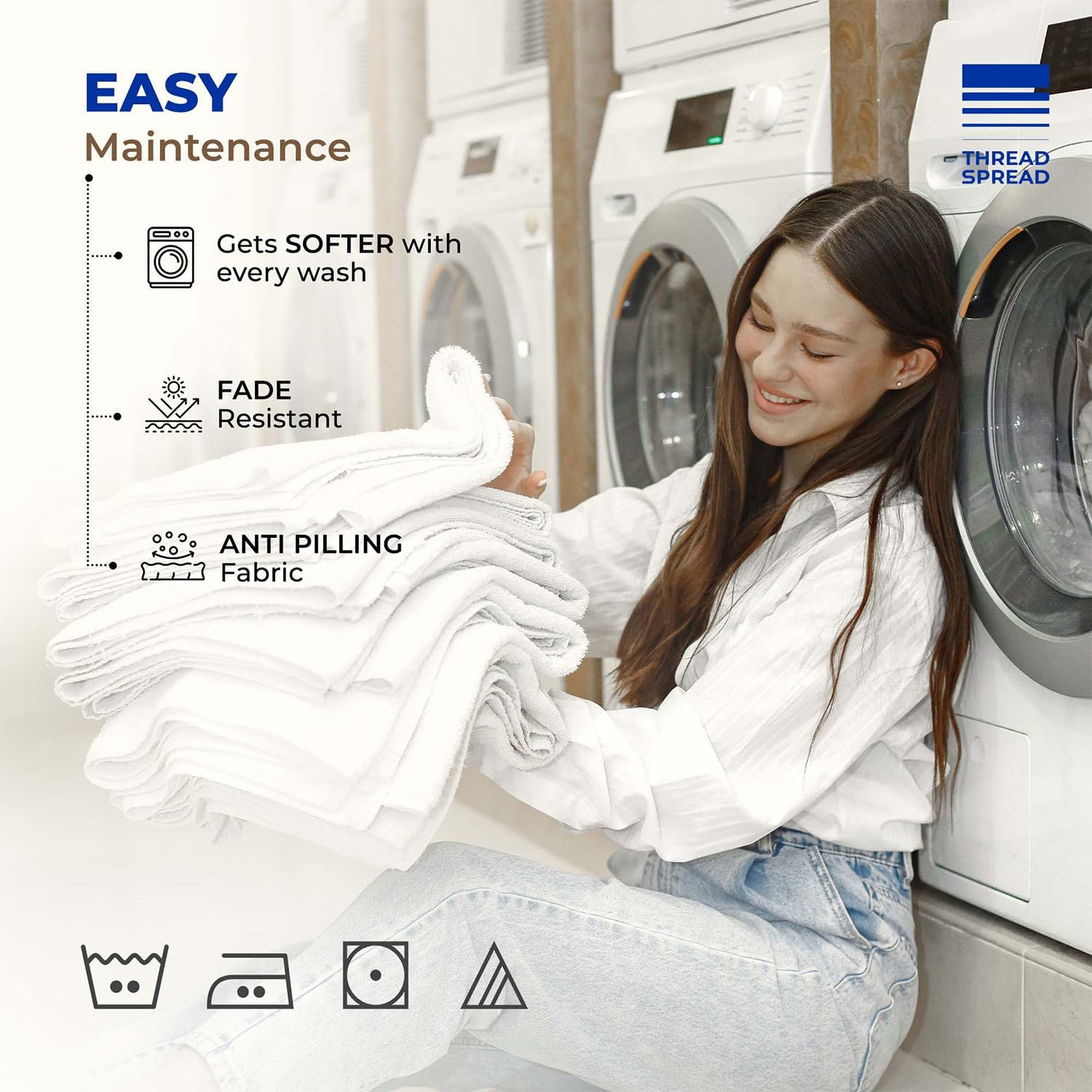 California King/King Duvet Cover, 1000 Thread Count Sateen 1 Piece Egyptian Cotton Quality Duvet Cover, 100% Pure Cotton Comforter Cover, Zipper Closure, 7 Corner Ties - (Ivory)