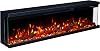 3-Sided Panoramic Electric Freestanding Fireplace Heater 60